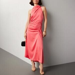 A.L.C. Coral Pink Inez Maxi Dress Size 0
